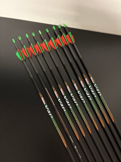 Victory VAP .166 V3 Carbon Arrows 9 pcs / Spine 300 / 30.5 inch - NEW