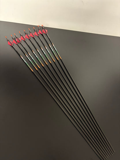 Victory VAP .166 V3 Carbon Arrows 9 pcs / Spine 300 / 30.5 inch - NEW