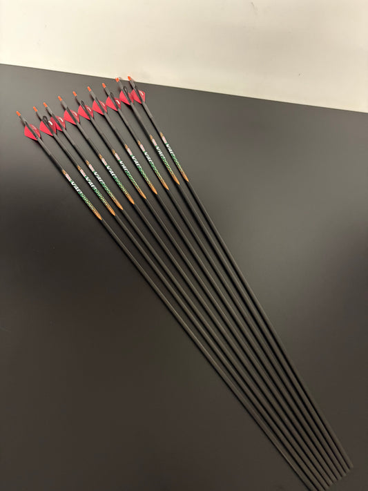 Victory VAP .166 V3 Carbon Arrows 9 pcs / Spine 300 / 30.5 inch - NEW