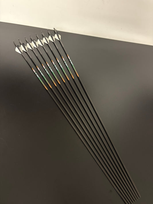 Victory VAP .166 V3 Carbon Arrows 8 pcs / Spine 300 / 30.5 inch - NEW
