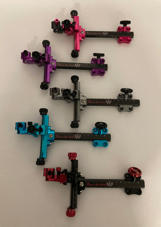 Dynamic Sign Archery Compound Sight LH MULTIPLE COLOURS - Show Model