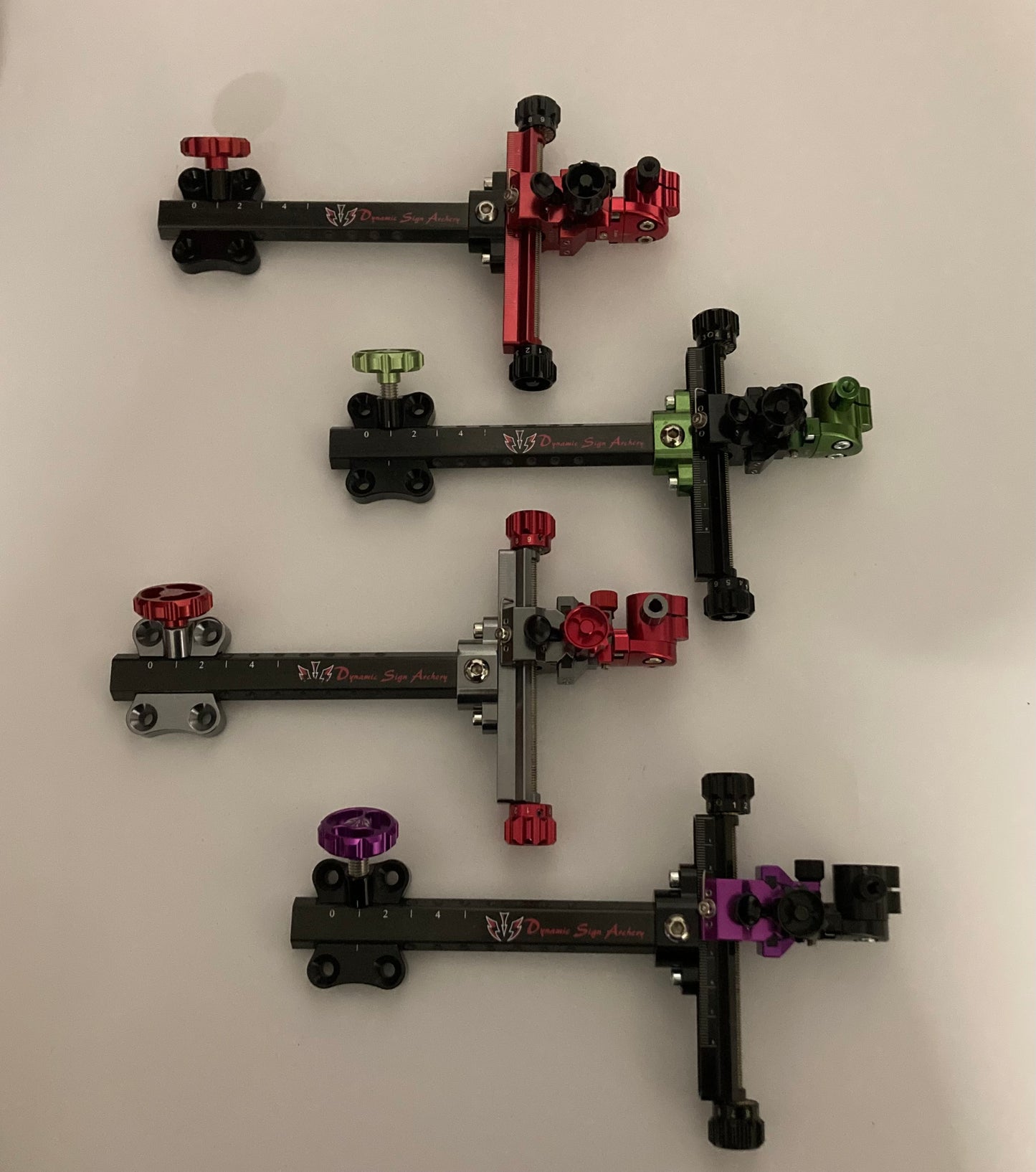 Dynamic Sign Archery Compound Sight RH MULTIPLE COLOURS - Show Model