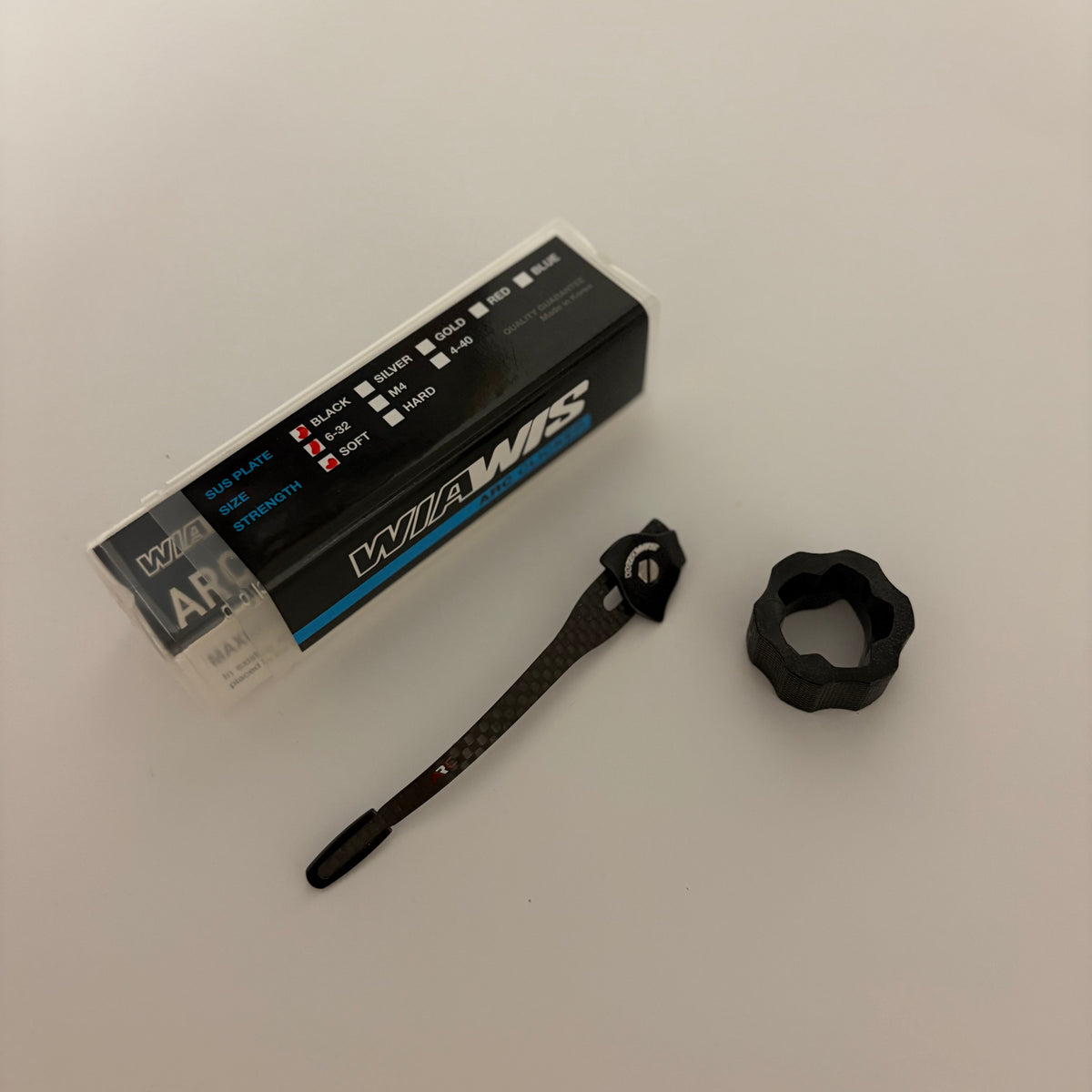 W&W Wiawis Carbon ARC Clicker Black - NEW (#641)