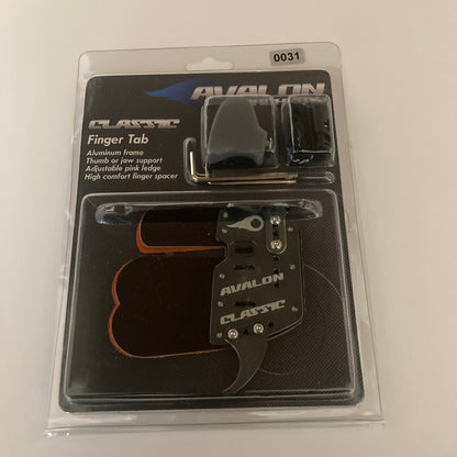 Avalon Classic Recurve Finger Tab RH/LH - NEW (#31-35)