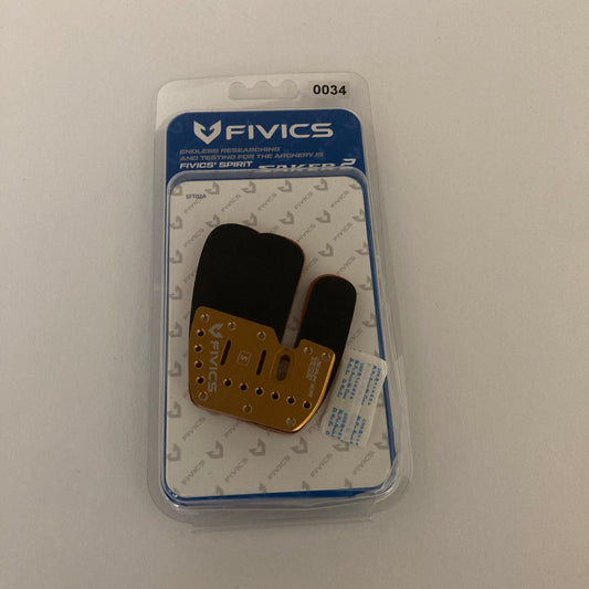 Fivics Saker 2 Recurve Finger Tab RH S/M - NEW (#34-69)