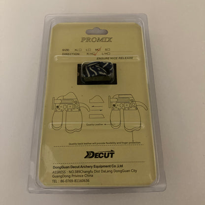 Decut Promix Recurve Finger Tab RH Medium - NEW (#32)