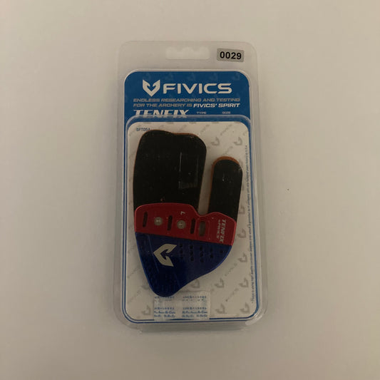 Fivics Tenfix Recurve Finger Tab RH Large Red - NEW (#29)