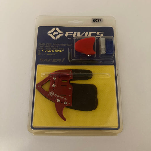 Fivics Saker 1 Recurve Finger Tab LH - Show Model/NEW (#27-28)