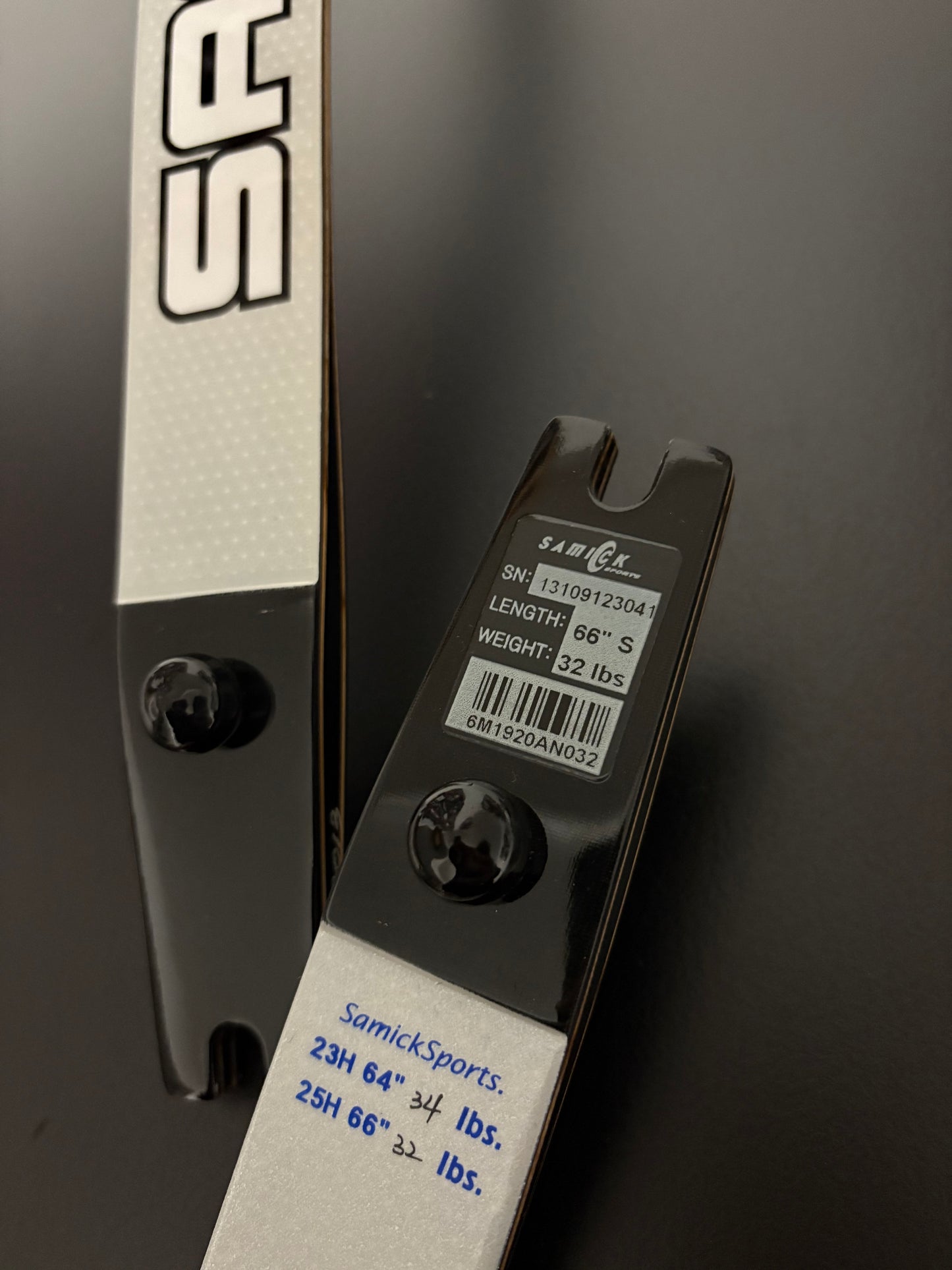 Samick Masters Max Limbs ILF 66-32 lbs - Show Model (#327)