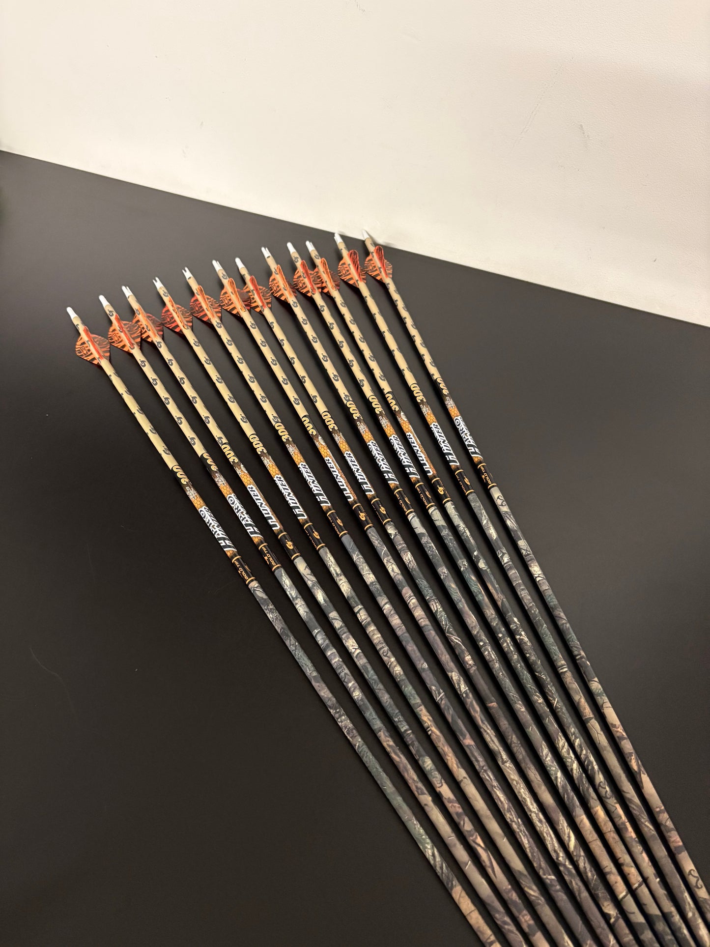 Gold Tip Hunter Pro .246 Carbon Arrows 12 pcs / Spine 300 / 32 inch - NEW