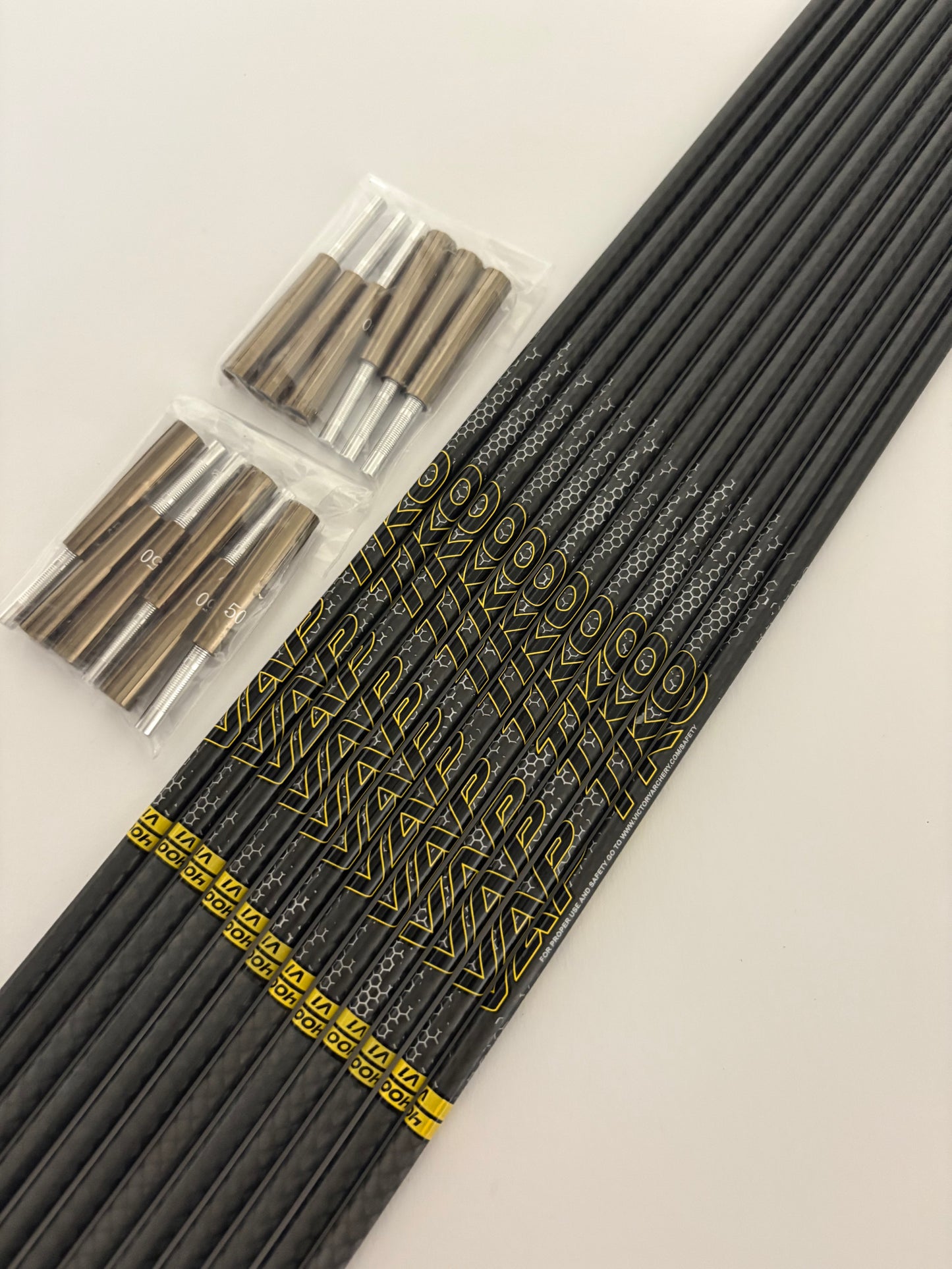 Victory VAP .166 TKO Carbon Arrows 12 pcs / Spine 350 / 31 inch - NEW