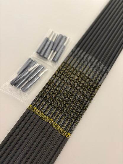 Victory VAP .166 TKO Carbon Arrows 12 pcs / Spine 400 / 31 inch - NEW