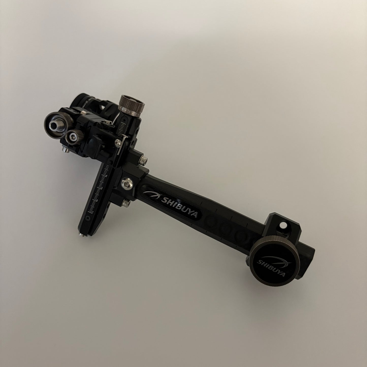 Shibuya Ultima CP Pro Compound Sight LH Black 400-6 inch Incl. Okulus Scope - Used (#OR28)