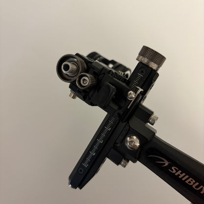 Shibuya Ultima CP Pro Compound Sight LH Black 400-6 inch Incl. Okulus Scope - Used (#OR28)