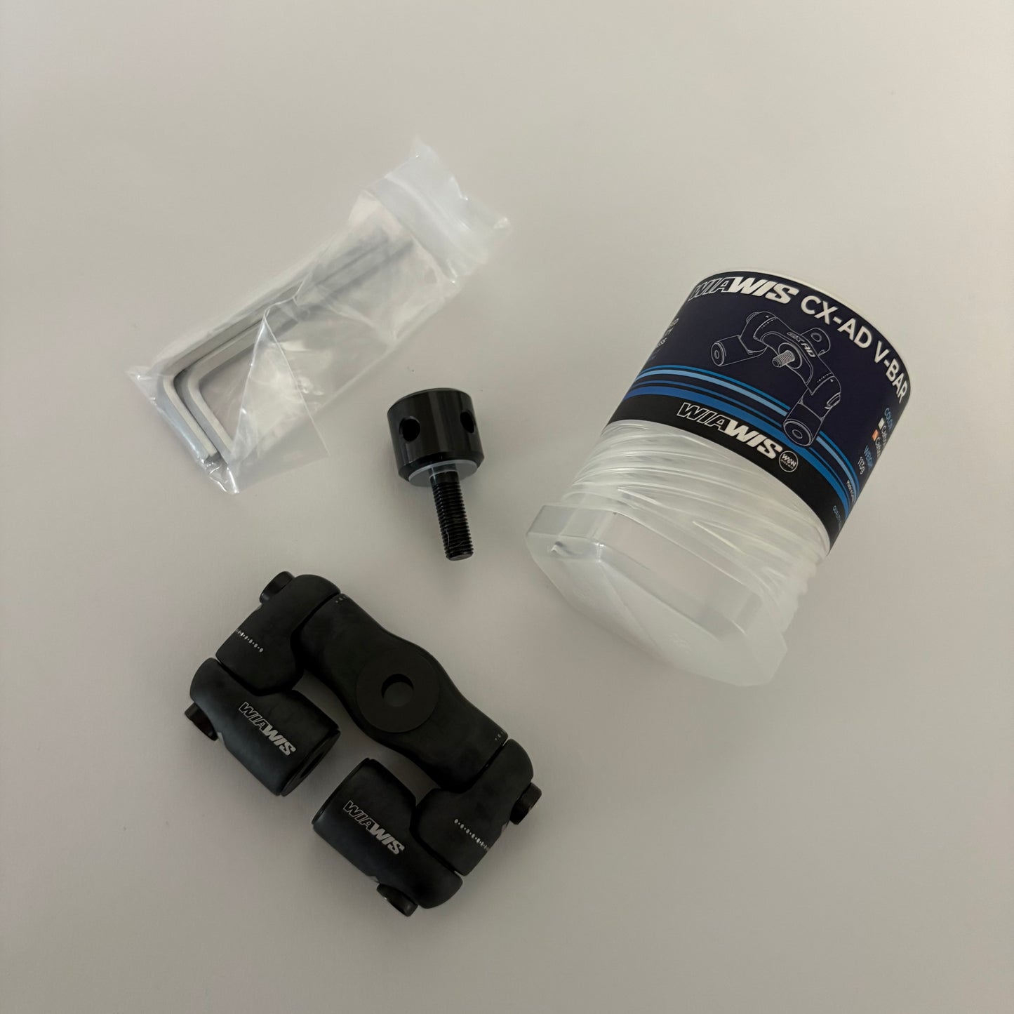 W&W Wiawis V-bar CX-AD Adjustable Matt Black - NEW (#581)