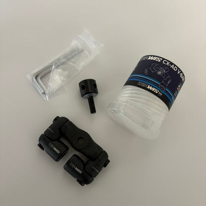 W&W Wiawis V-bar CX-AD Adjustable Matt Black - NEW (#581)