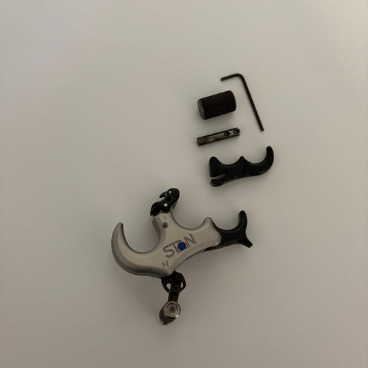 Stan Onnex Hinge Release Aluminium Size L Echo Grey - Used (#440)