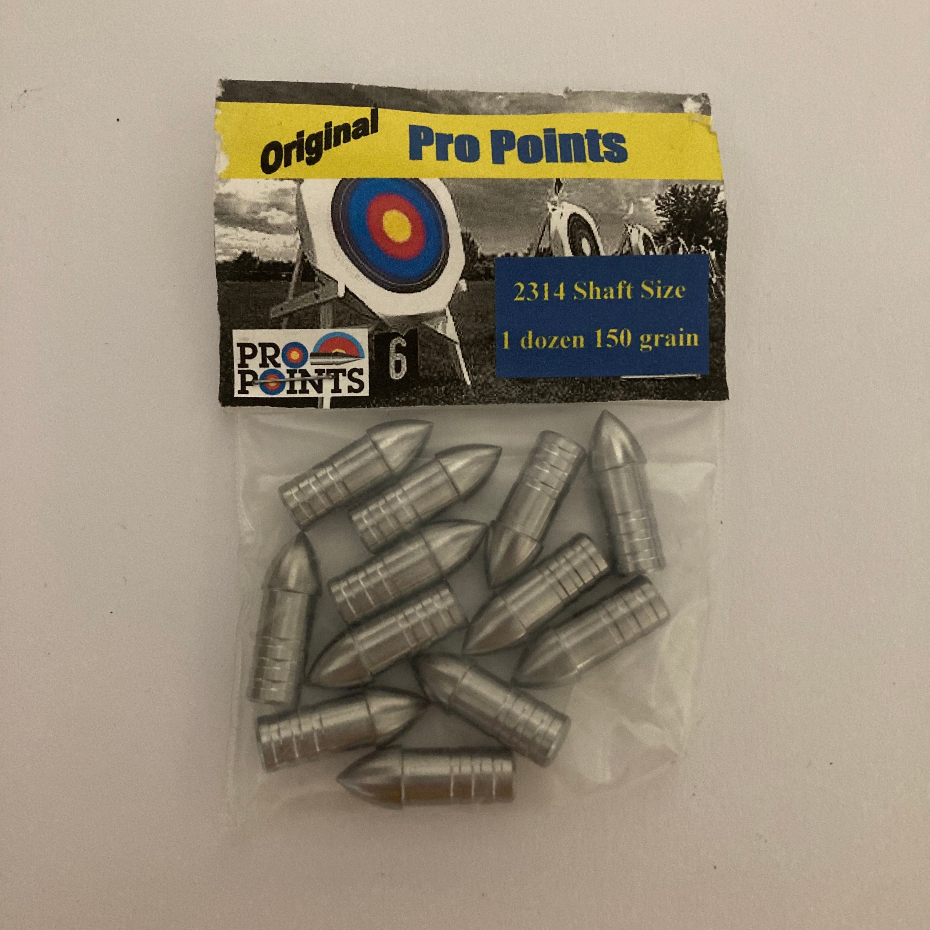 Competition Pro Points Bullet for Easton Alu 2314 150 grains - NEW ...