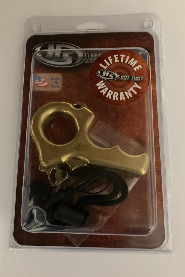 Hot Shot X Spot Brass Knuckles Trigger Release - NEW (#138)