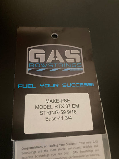 GAS Bowstrings PSE Supra RTX 37 EM - NEW