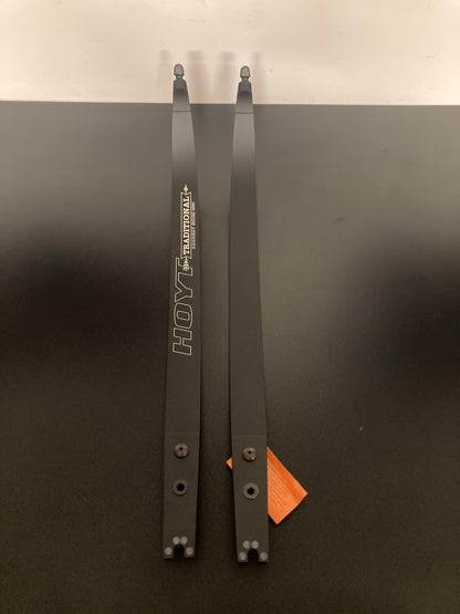 Hoyt Traditional Formula Limbs Black XS 35 lbs - Show Model (#1)