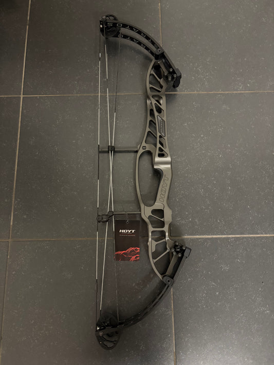 Hoyt Stratos 36 Compound Bow LH Slate SVX #1 50-60 lbs - NEW