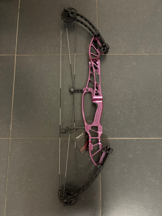 Hoyt Stratos 36 Compound Bow LH Stardust Purple HBT #1 50-60 lbs - NEW