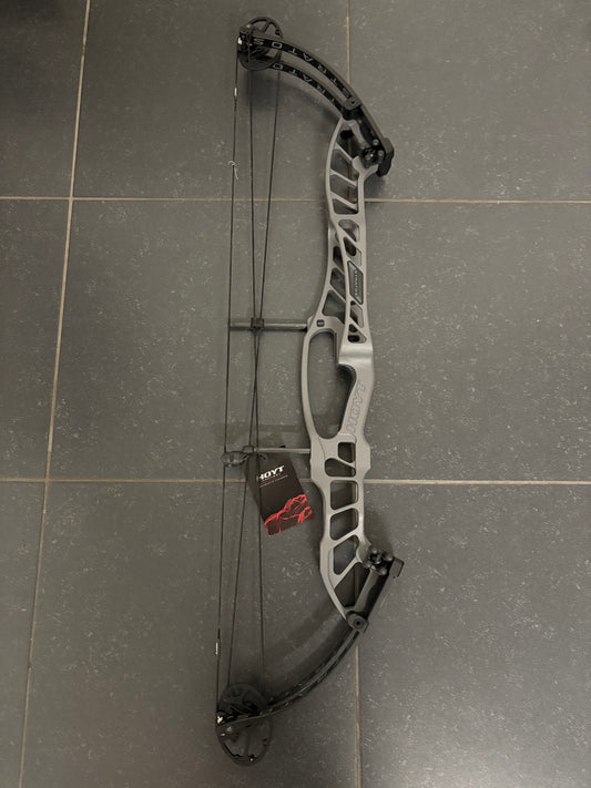 Hoyt Stratos 40 Compound Bow LH Tombstone SVX #3 50-60 lbs - Show Model