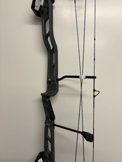 PSE Lazer 2024 Compound Bow RH Charcoal 50-60 lbs - Used