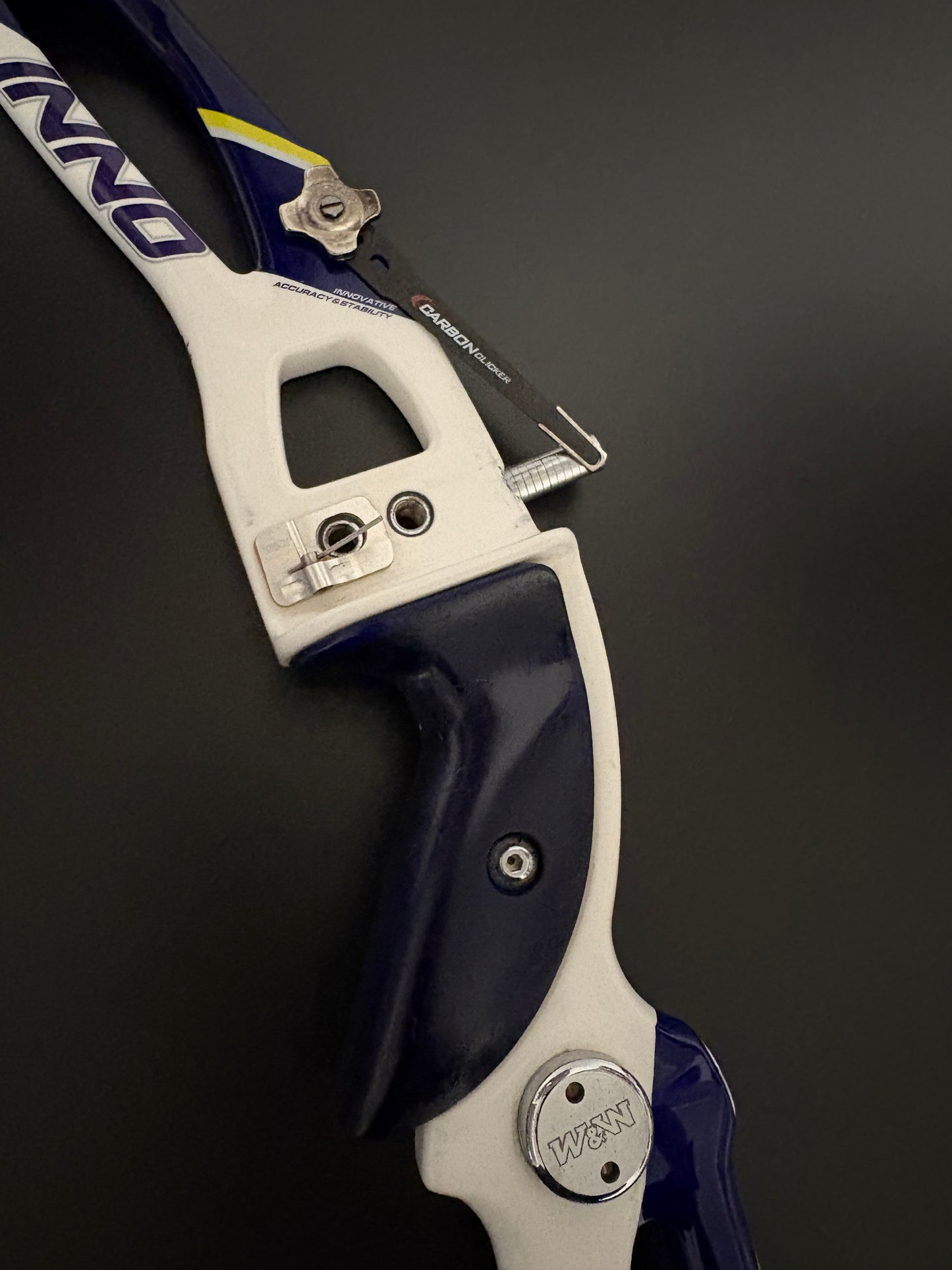 W&W CXT Riser Carbon LH Blue/White 25'' - Used