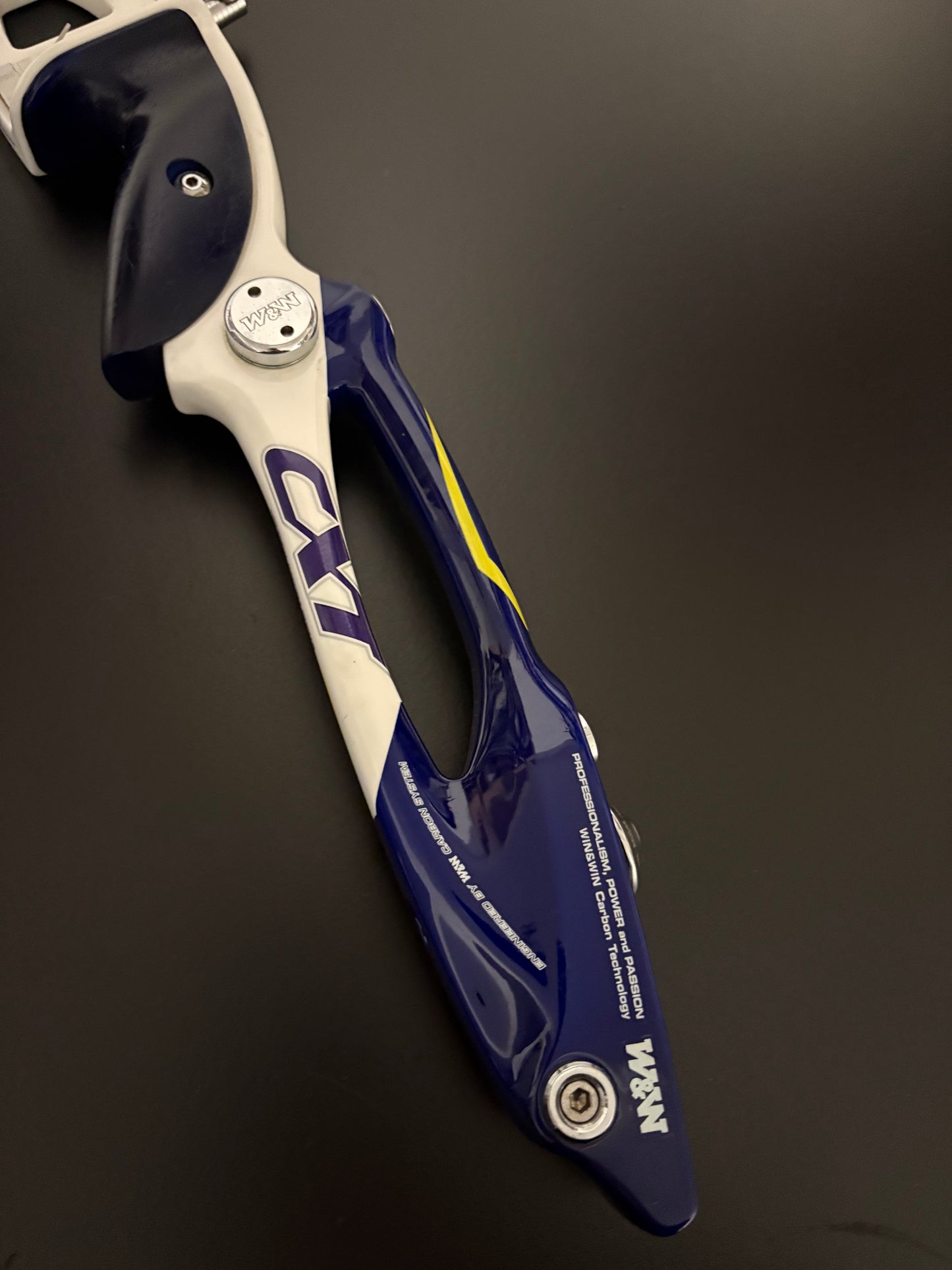 W&W CXT Riser Carbon LH Blue/White 25'' - Used