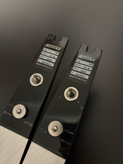 Hoyt F4 Formula Limbs 66-42 lbs - Used (#332)