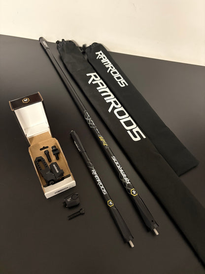 Ramrods Beast Tungsten Damping Stabilizer Set 30+12 inch Incl. Offset Mount - NEW (#275)