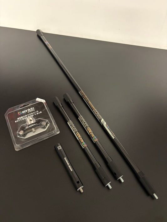 Sanlida X10 Recurve Stabilizer Set 30 + 2x12 - NEW (#272)