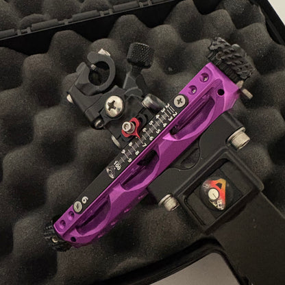 Axcel Achieve XP Compound Sight RH Purple 6'' Incl. AV25 Scope - Used