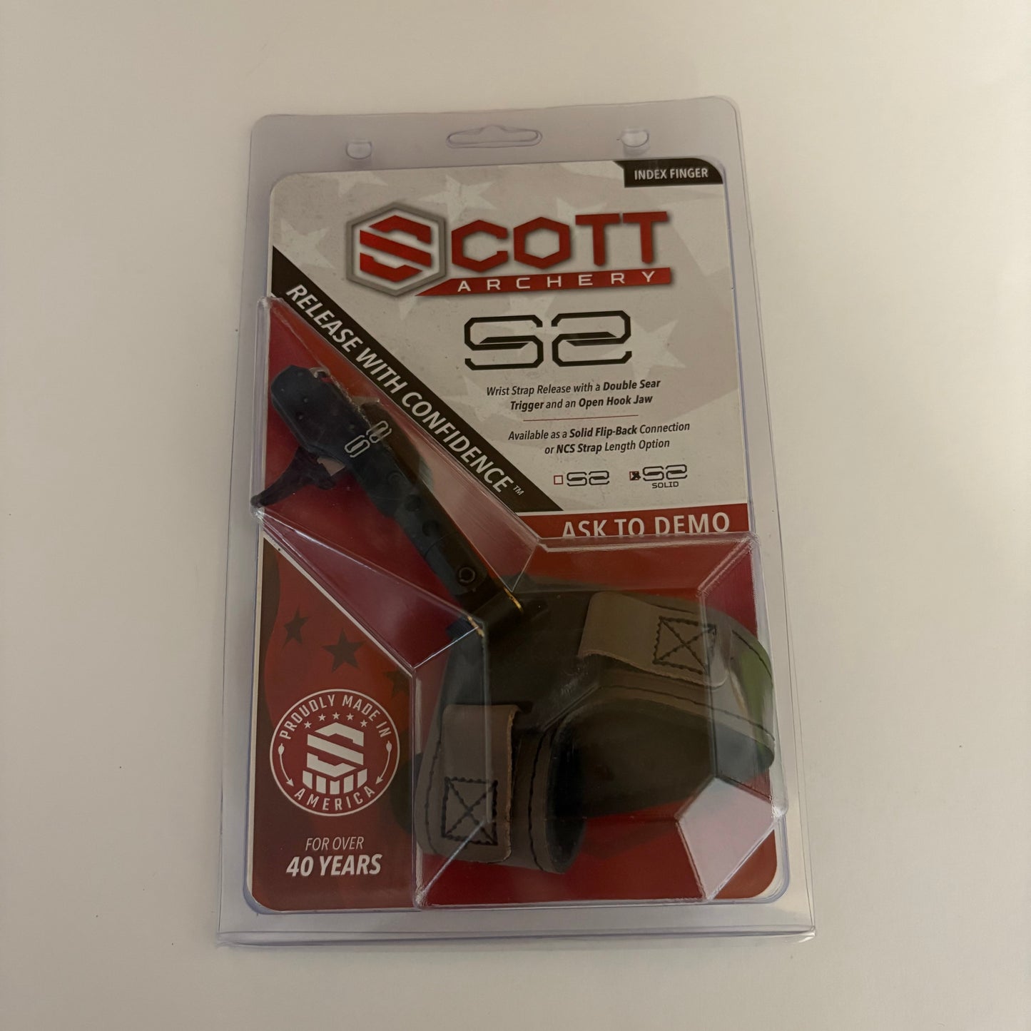 Scott S2 Solid Wrist Release - NEW (#369)