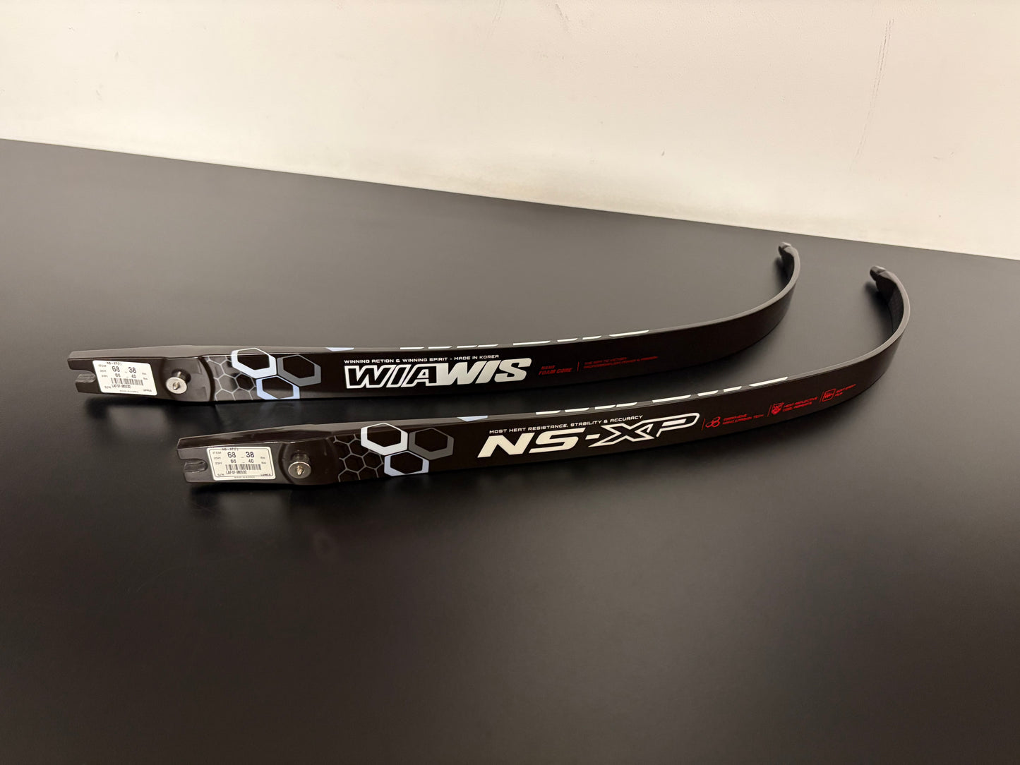 W&W Wiawis NS-XP (F) Limbs ILF 68-38 lbs - Show Model (#354)