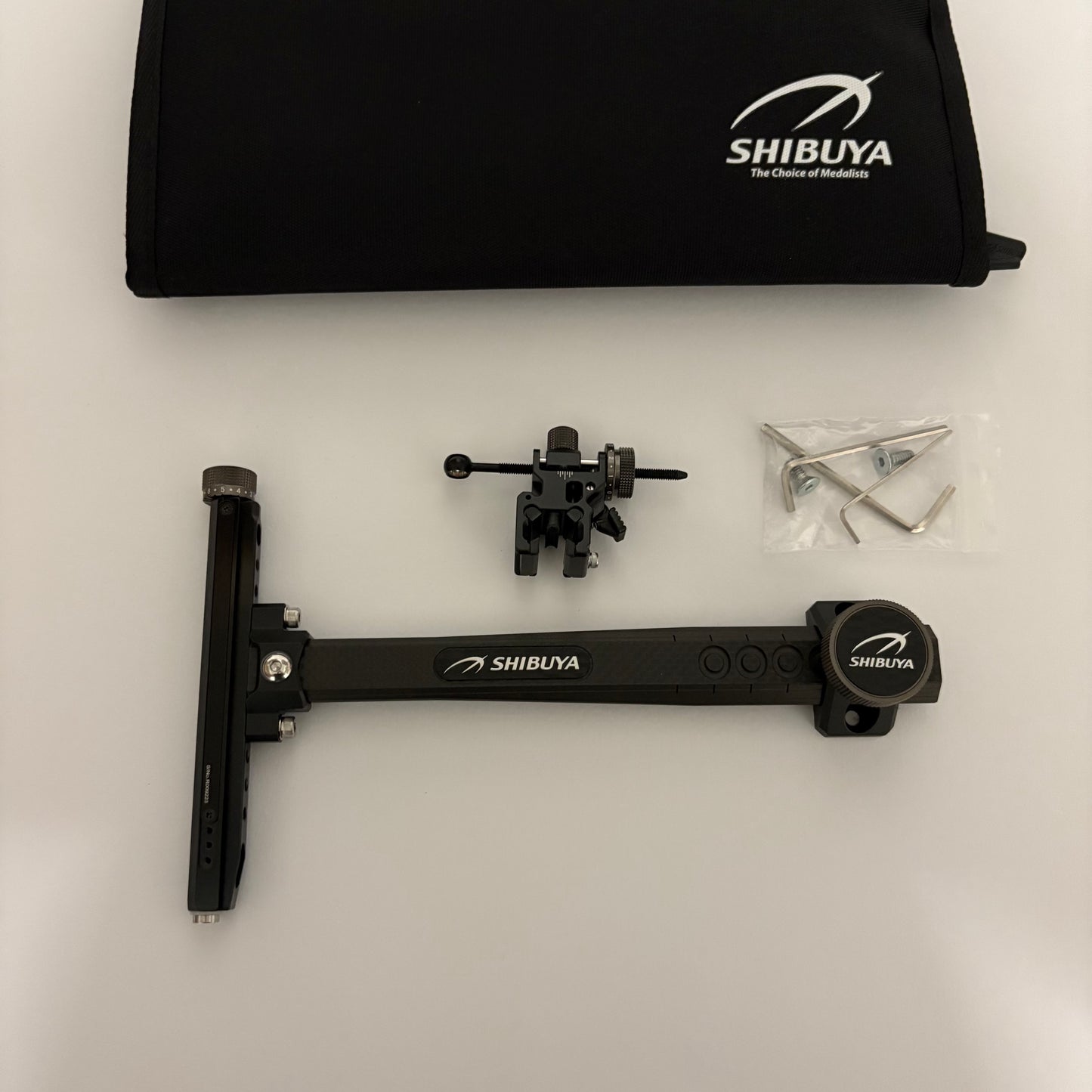 Shibuya Ultima RC Pro Recurve Sight LH Black 520-9A - Show Model