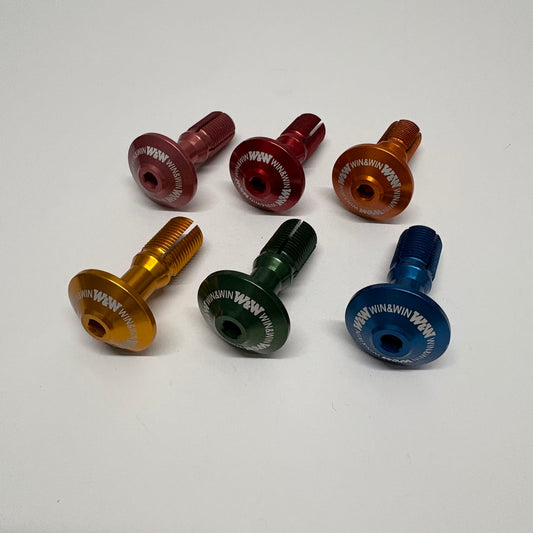 W&W Tiller Adjustment Bolt A-Type 13mm Aluminium - Show Model