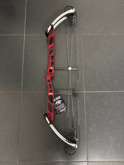 PSE Lazer X Compound Bow RH Red 40-50 lbs - Show Model