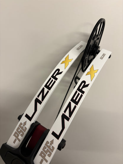 PSE Lazer X Compound Bow RH Red 40-50 lbs - Show Model