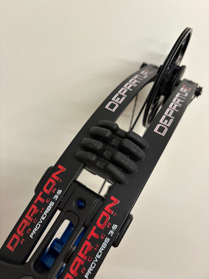 Darton Departure Compound Bow RH Candy Blue 50-60 lbs - Used (#1.3)