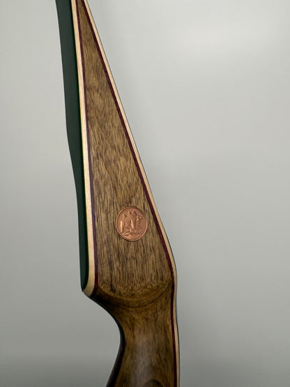 Bear Archery Fieldbow Kodiak 59 RH Shedua and Green - Show Model