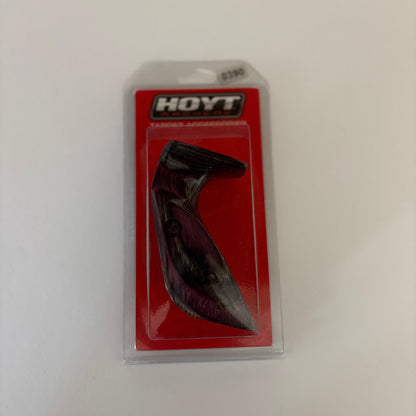 Hoyt High Wrist Recurve Grip Wood LH Purple - NEW (#390)