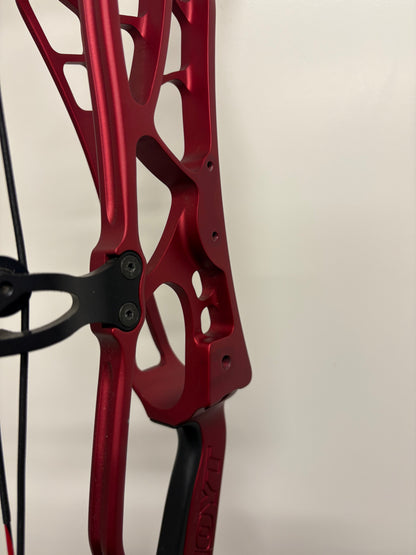Hoyt ProForce Compound Bow RH Championship Red ZT Hyper #3 40-50 lbs - Used