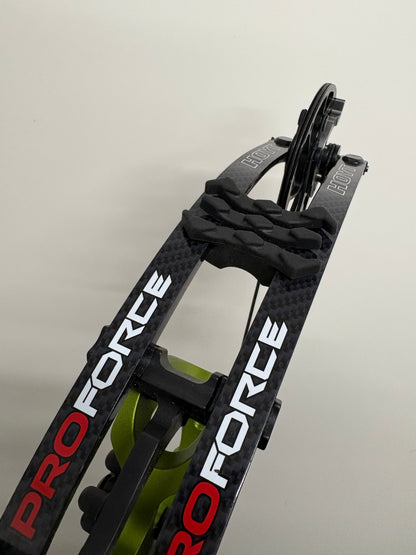 Hoyt ProForce Compound Bow RH Rally Green ZT Hyper #3 40-50 lbs - Used