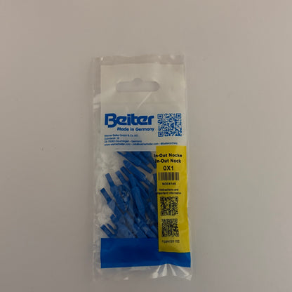 Beiter In-Out 0x1 X10 Recurve Nock (CHOOSE COLOR) - NEW