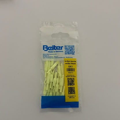 Beiter In-Out 0x1 X10 Recurve Nock (CHOOSE COLOR) - NEW