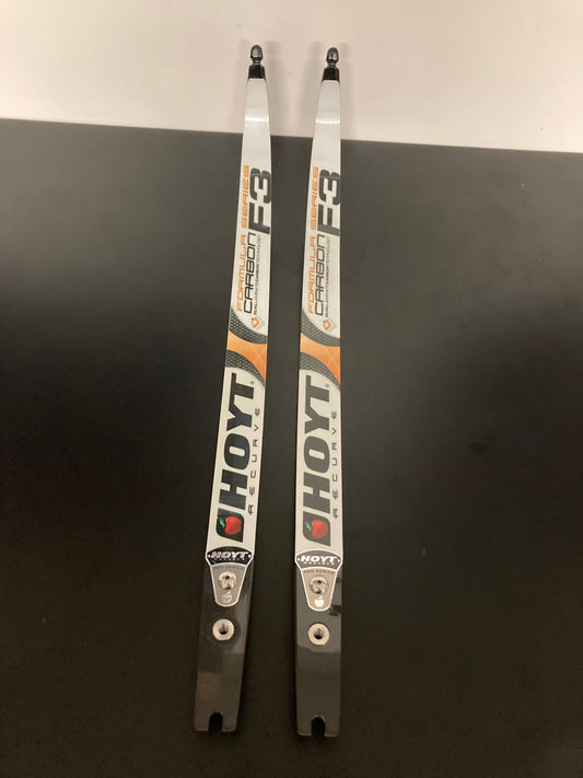Hoyt F3 Formula Limbs Wood 68-44 lbs- Used (#61)