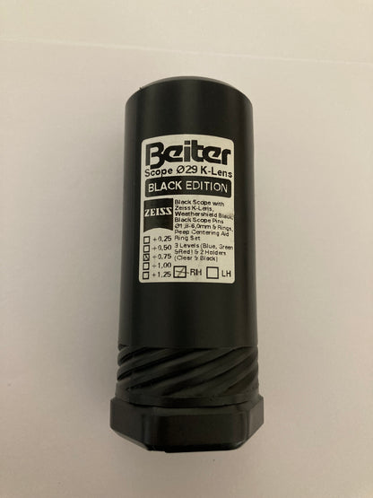 Beiter 29 mm 6x K-Lens Scope RH - Show Model